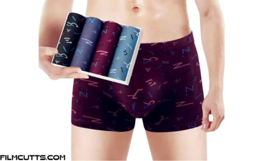 Quần Lót Nam Boxer Lụa Sữa